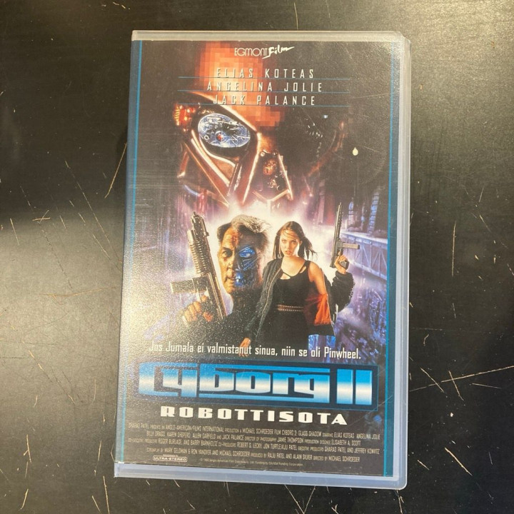 Cyborg II - robottisota VHS (VG+/VG+) -toiminta/sci-fi-